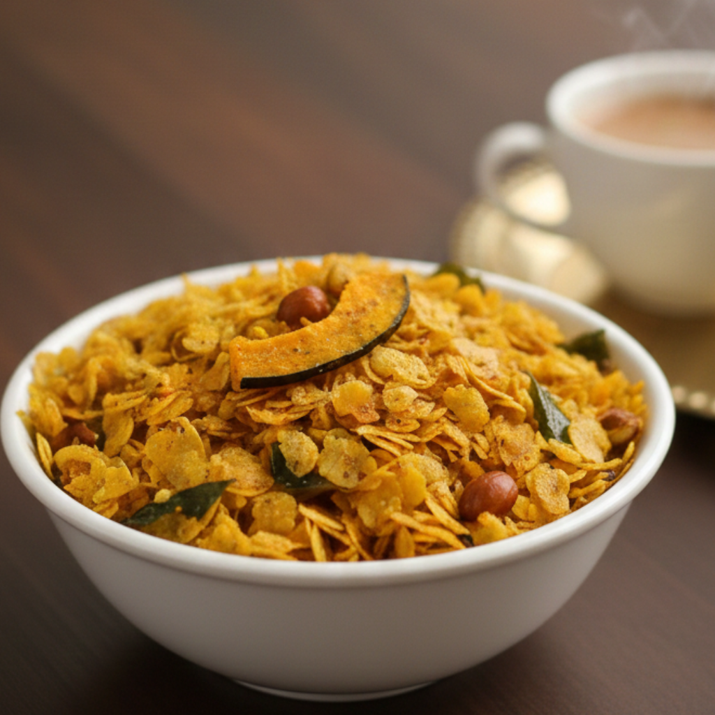 Oats Poha Chiwda
