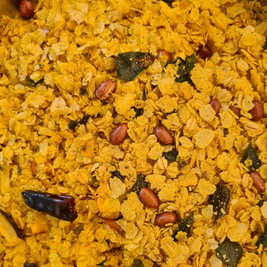 Oats Poha Chiwda