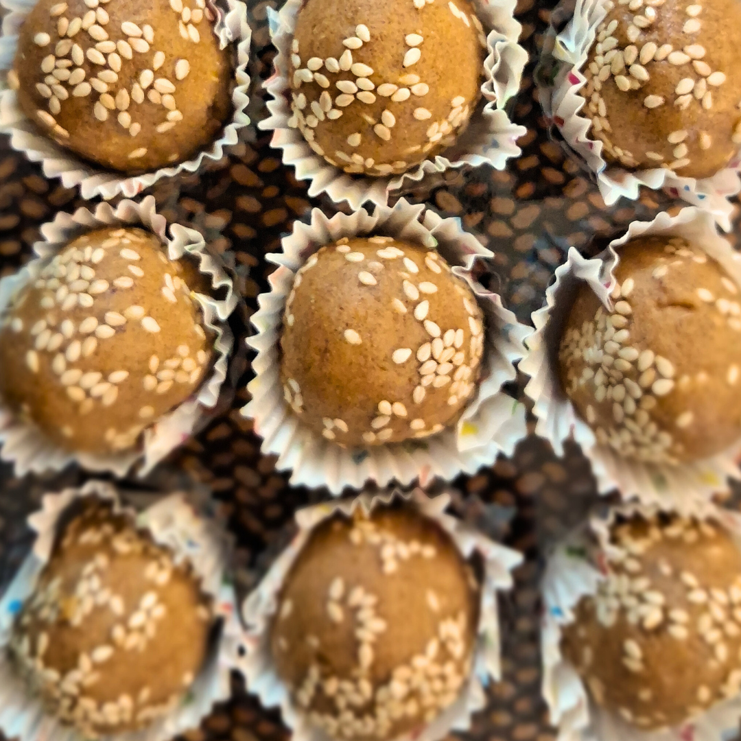 Sesame Protein Bites